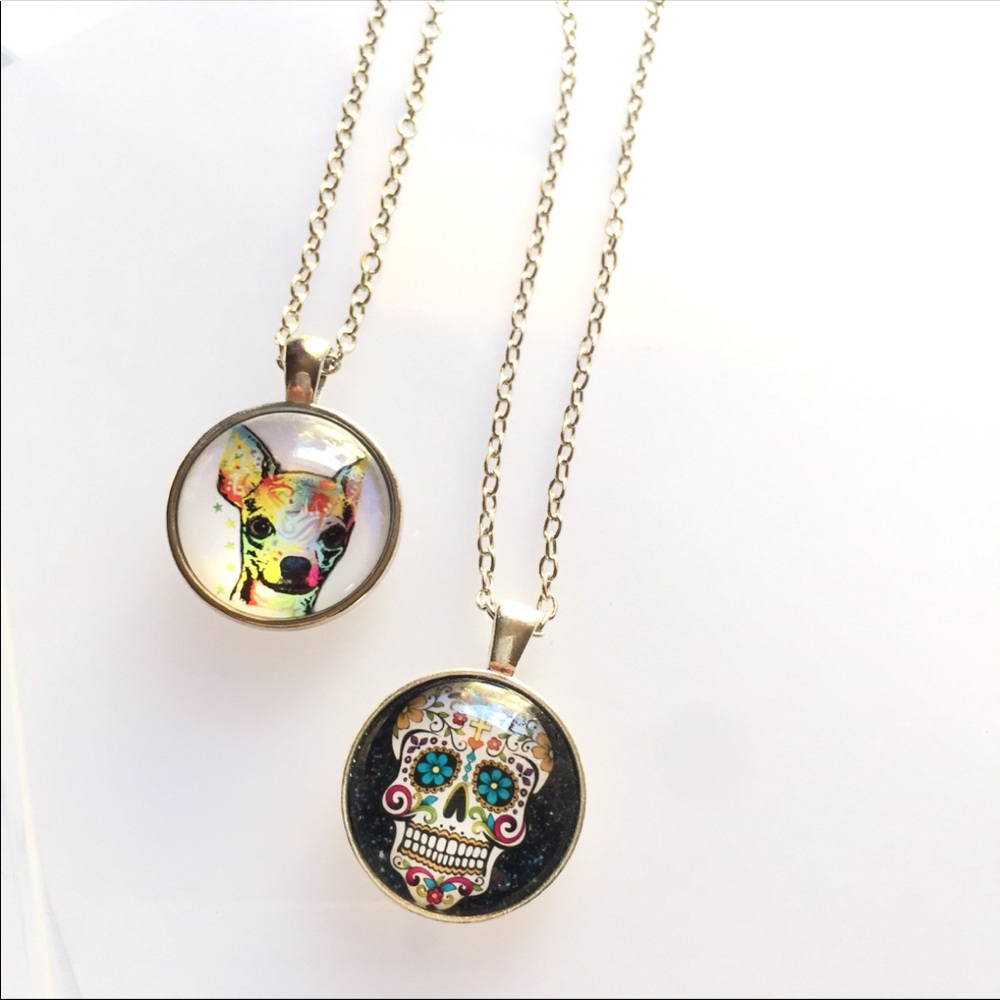 Bundle of Pendant Necklaces